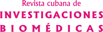 Revista Cubana de Investigaciones Biomédicas