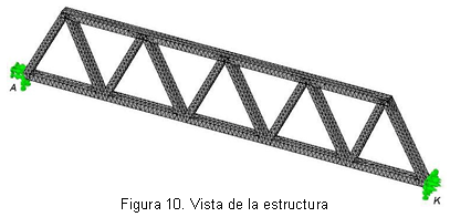 Figura 10. Vista de la estructura
