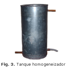 Fig. 3. Tanque homogeneizador