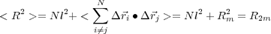 DescripciÃ³n:                 N < R2 >= N l2+ < â   Îâr âÎ âr >=  Nl2 + R2 = R                 iâ=j   i    j           m    2m